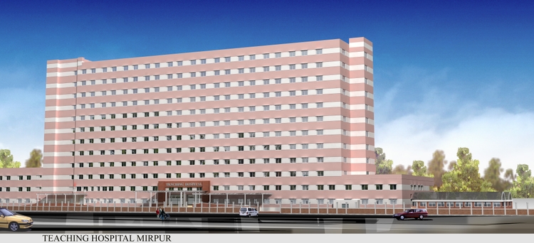 Hospital building exterior