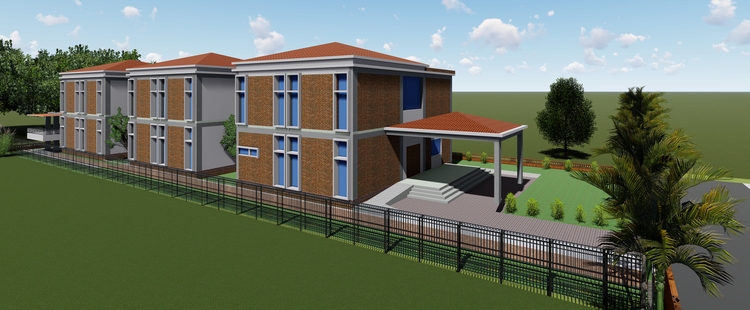 Hospital building exterior
