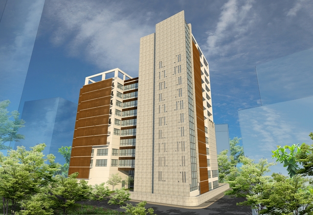 Green architectural structure